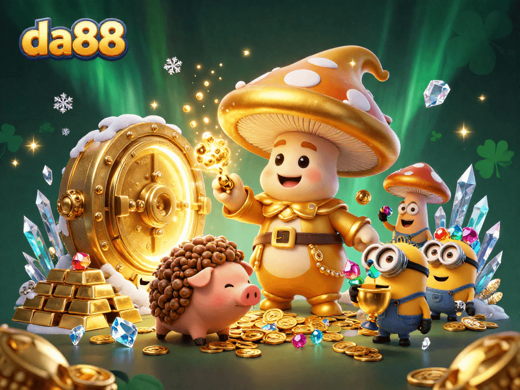 Join the excitement at da88 while exploring treasures and winning chances in a magical casino world.