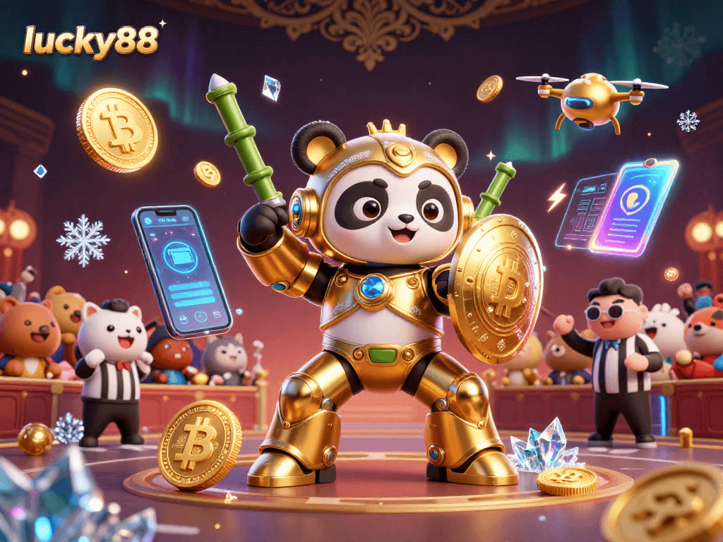 Engage with lucky88's immersive gaming experience featuring vibrant 3D action.