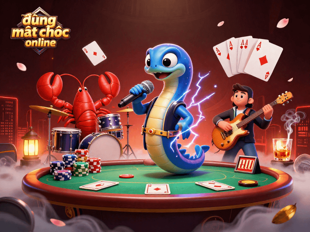 Experience excitement with đường mạt chược online featuring vibrant characters and casino elements.