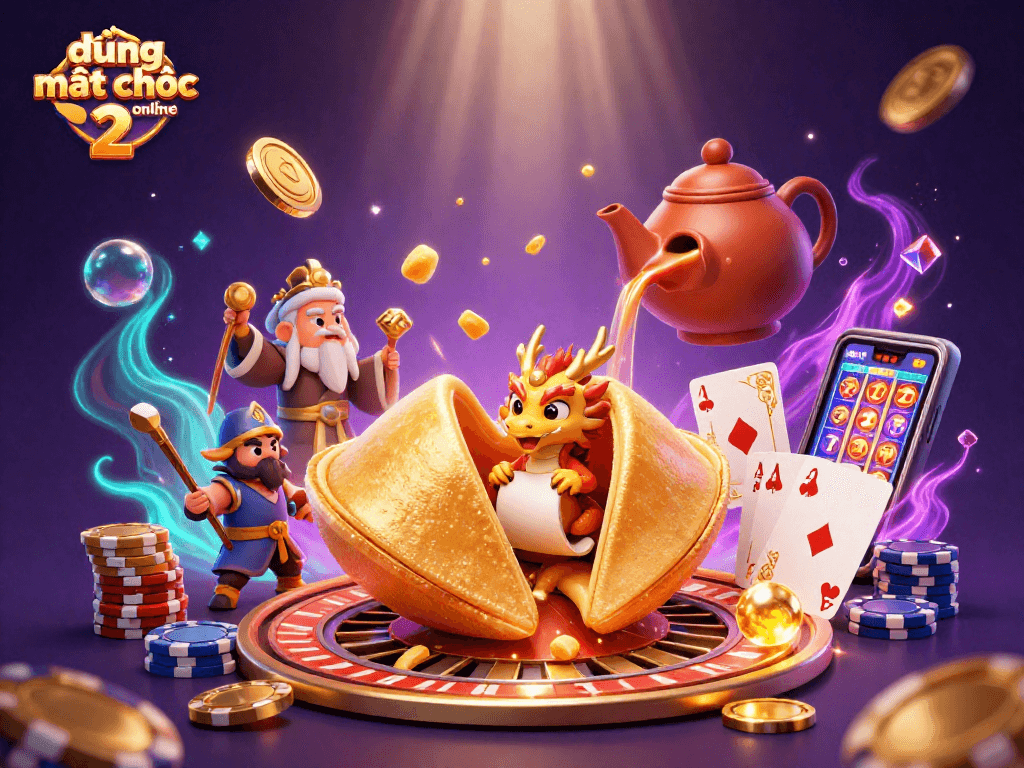 Experience the excitement of đường mạt chược 2 online with dynamic 3D illustrations featuring vibrant casino elements.