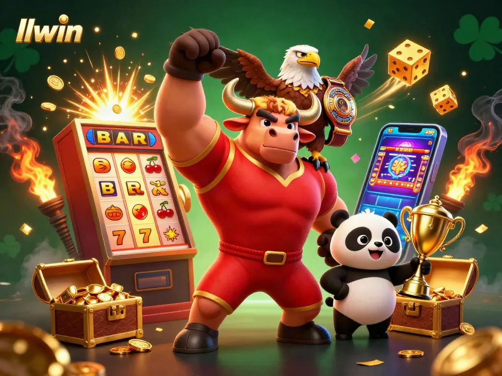 Experience thrilling gaming action at llwin with jackpot excitement, dynamic characters, and rich casino visuals.