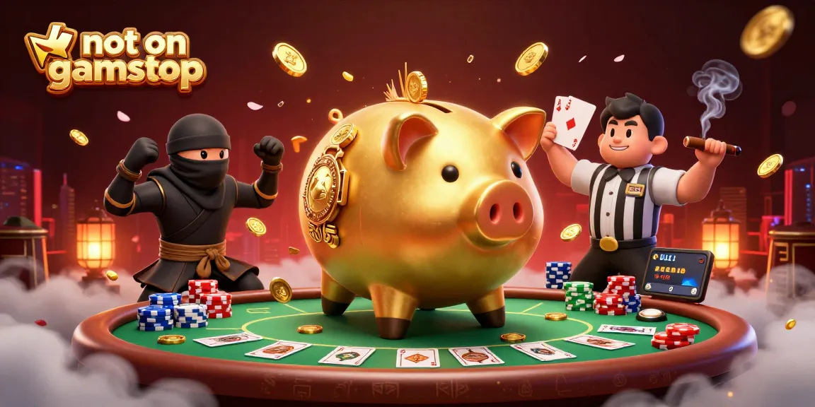 Engage with thrilling action at non GamStop casinos, exploring vibrant 3D casino elements.