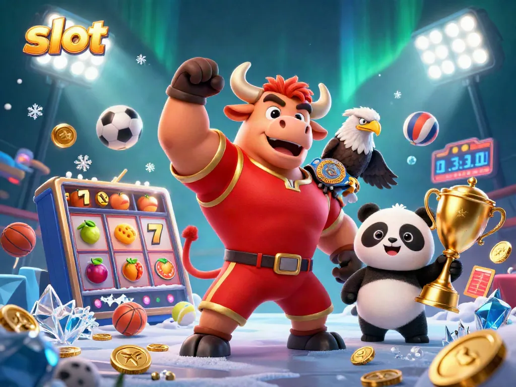 Spin the winning slot reels with vibrant characters celebrating jackpots in a 3D casino scene.