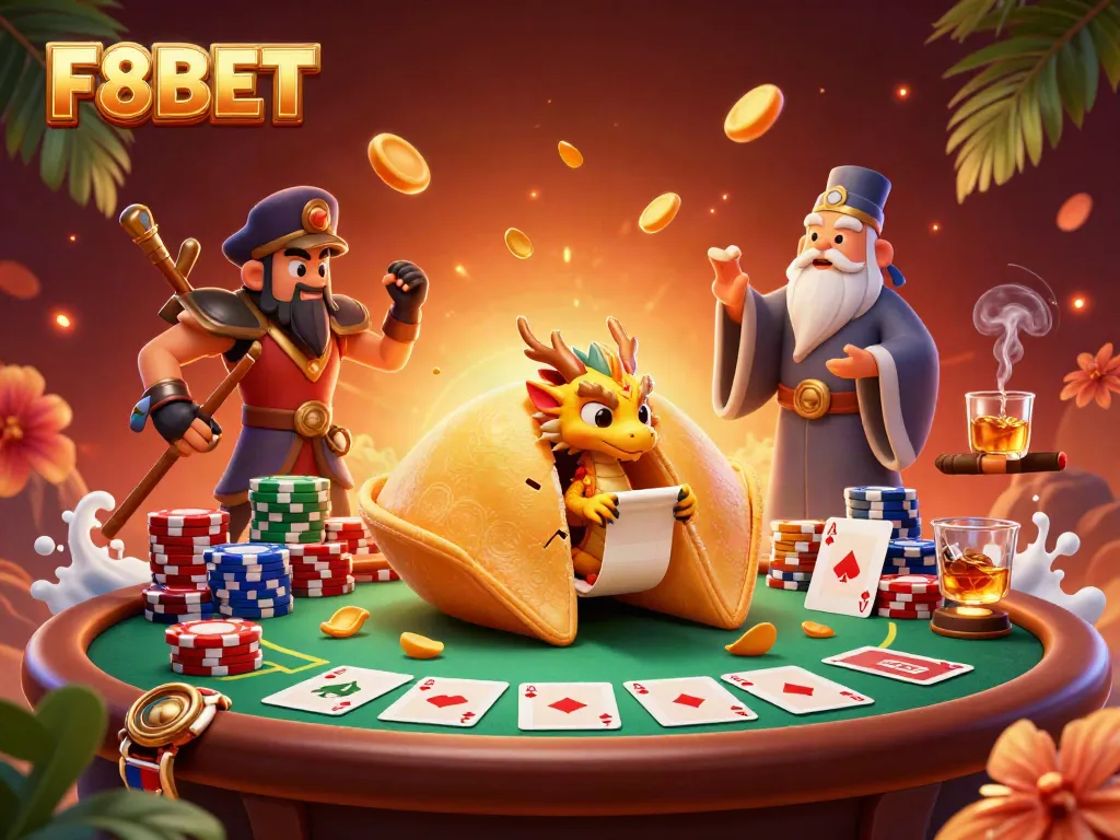 Engage with the thrilling F8BET casino experience filled with vibrant 3D characters and immersive gaming elements.