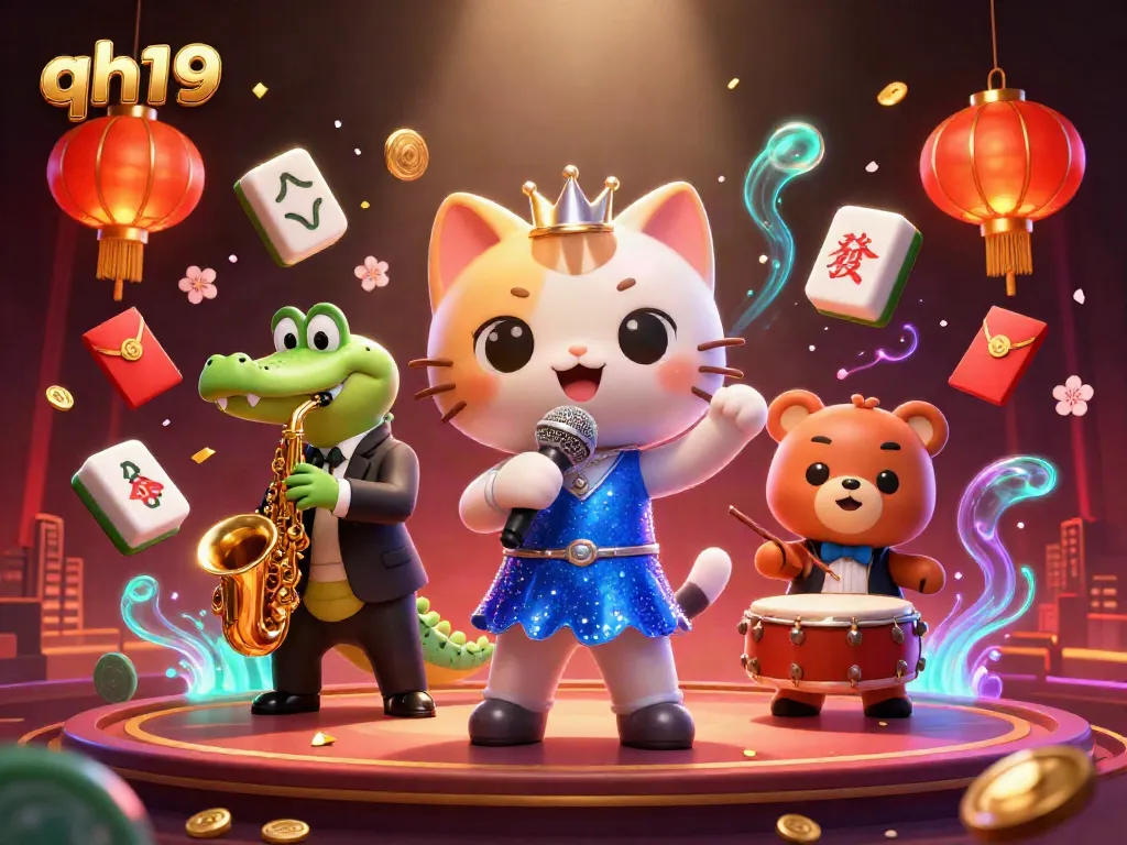 Engage with qh19 by experiencing an exciting casino atmosphere featuring dynamic 3D characters and gaming elements.