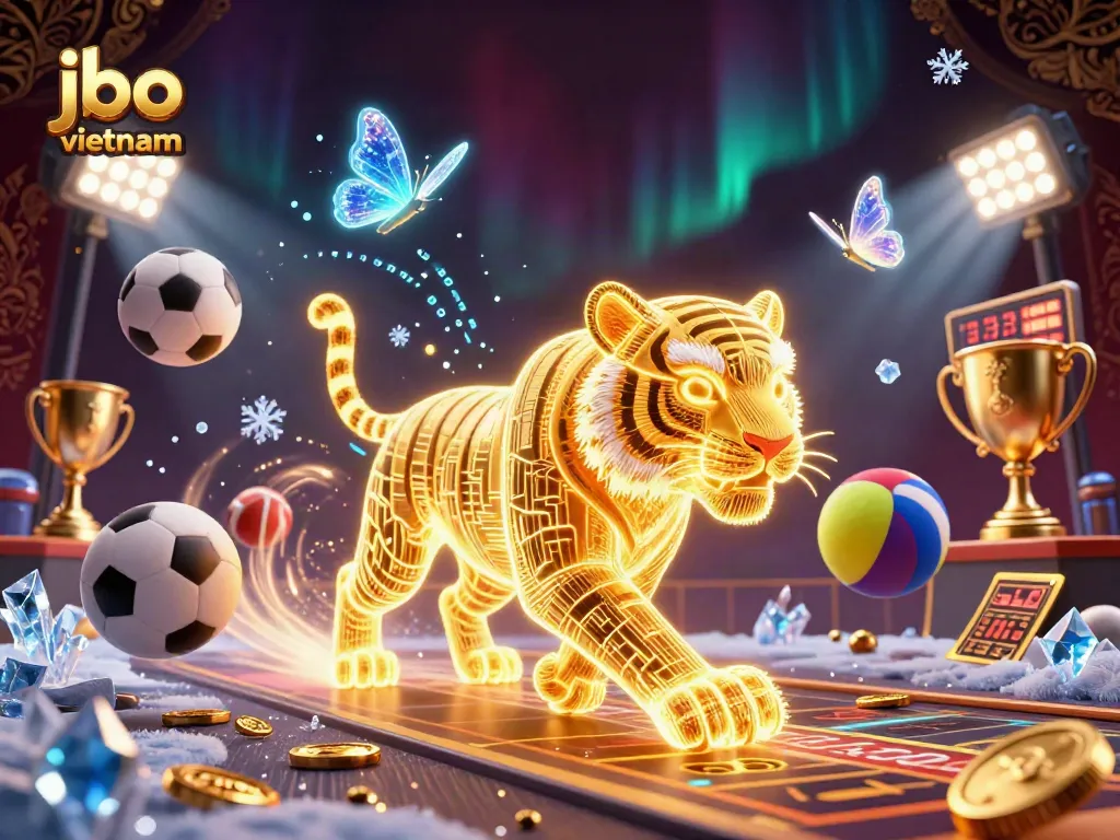 Experience thrilling gameplay with jbo vietnam in this dynamic digital casino scene.