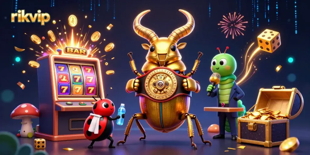 Experience the excitement of rikvip with colorful casino games, vibrant characters, and dynamic winnings.
