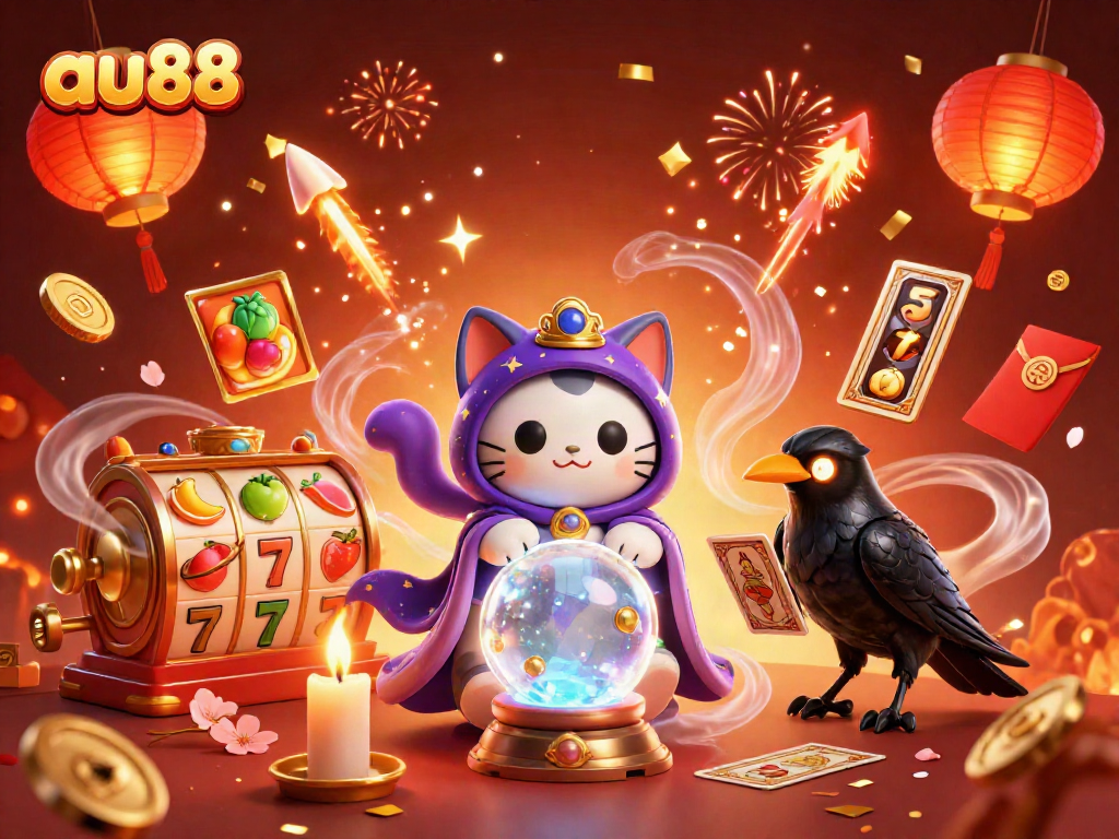 Experience thrilling gameplay and jackpots with au88, showcasing vibrant gaming elements.