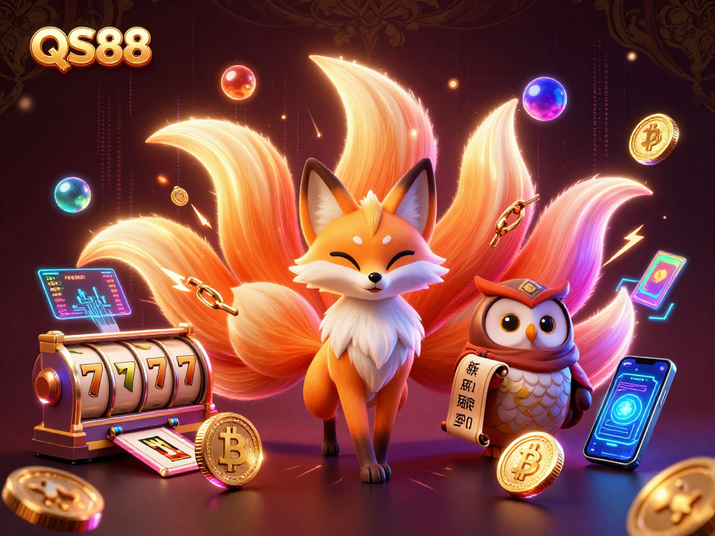 Experience exciting gameplay at QS88 with vibrant characters and dynamic casino elements.