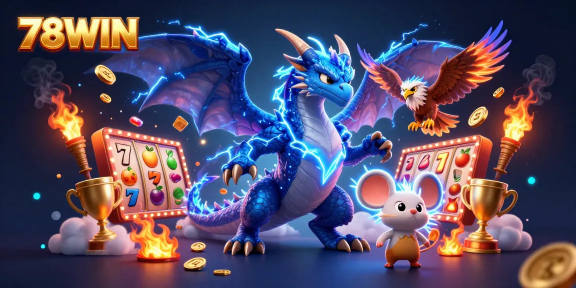 Experience thrilling wins at 78WIN while engaging with vibrant slot games and dynamic characters.