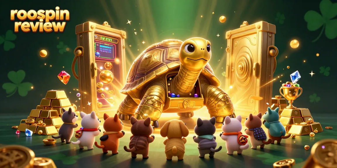 Experience the thrilling roospin review with vibrant 3D characters and engaging casino elements.